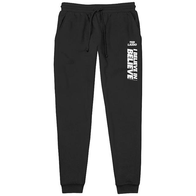 Mens Ted Lasso I Believe In Believe Jogger Pajama Pants Product Image