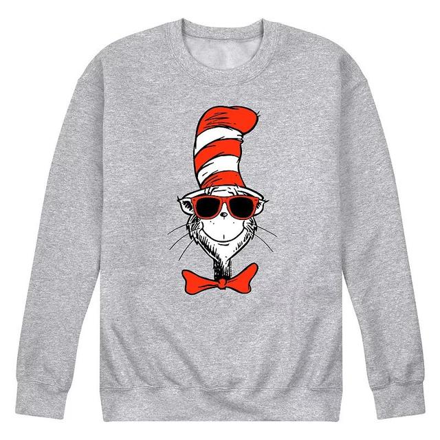 Mens Dr Seuss The Cat In The Hat Cool Shades Graphic Sweatshirt Product Image