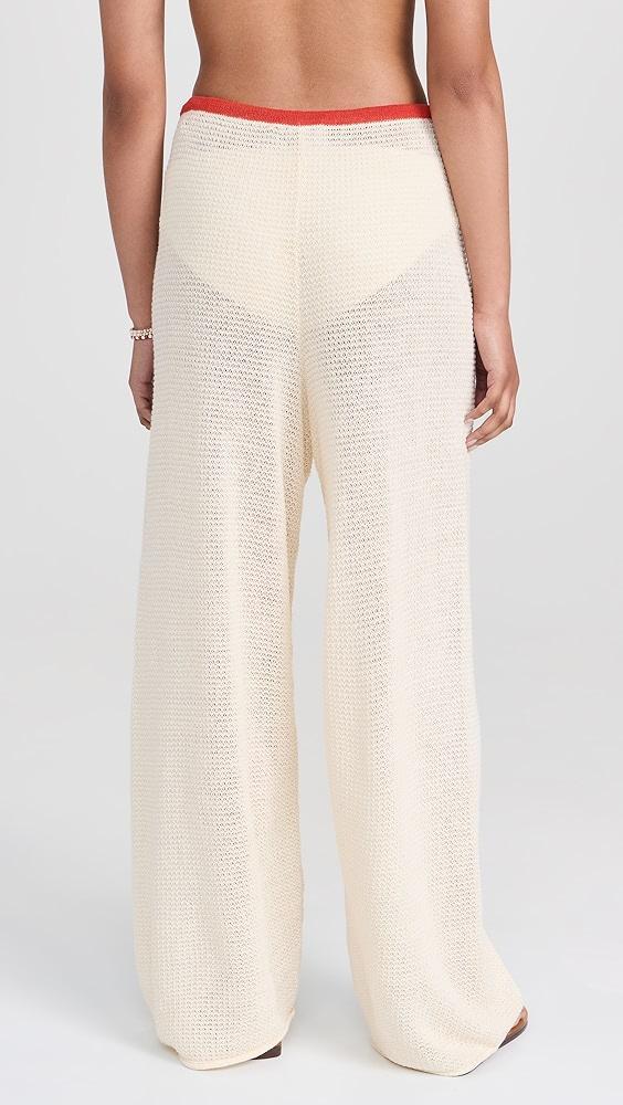 Onia Linen Knit Drawstring Pants | Shopbop Product Image