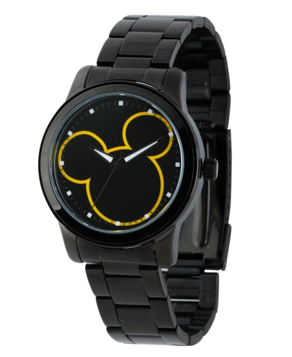 Disney Mickey Mouse Mens Black Alloy Watch Product Image