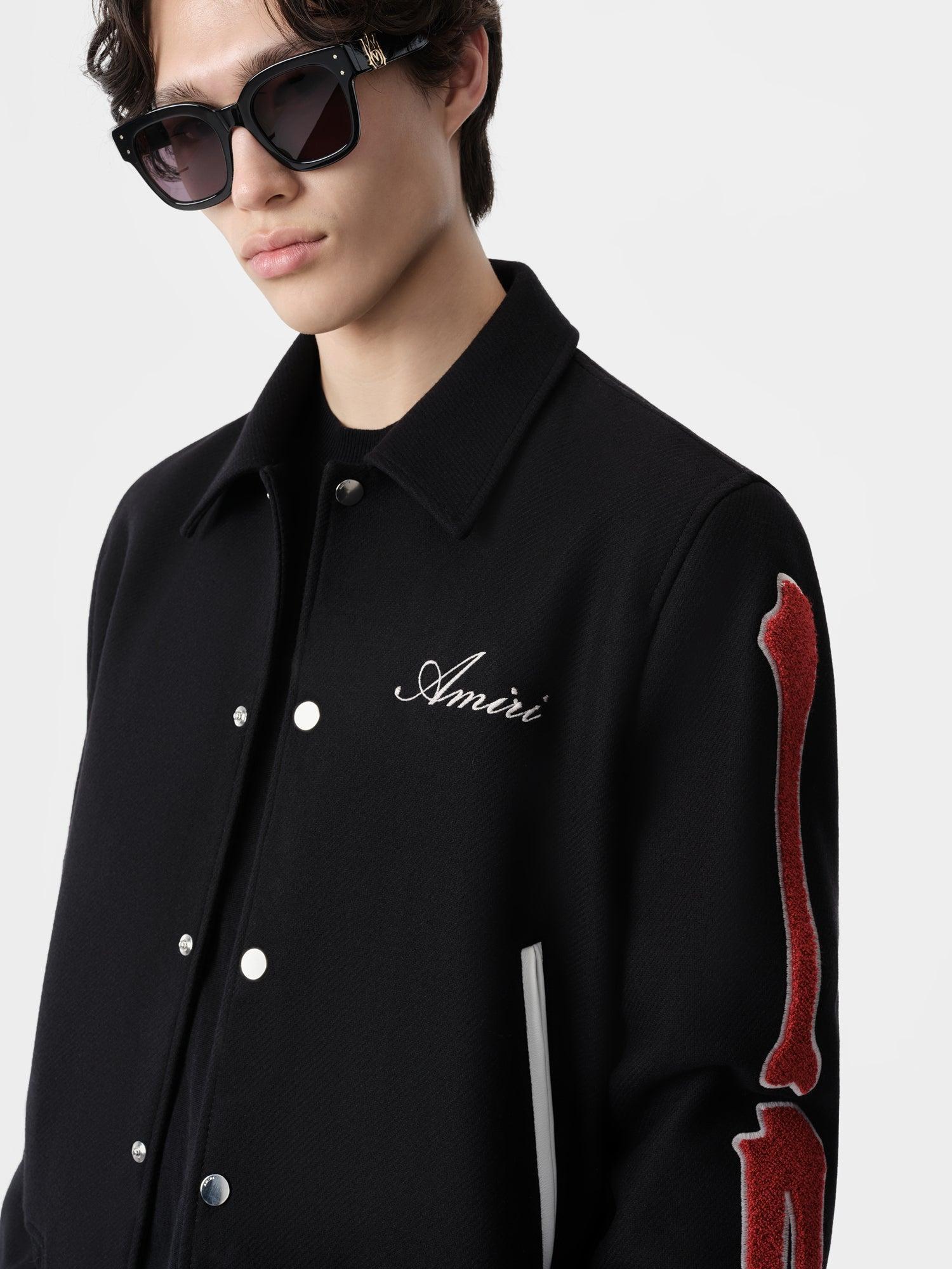 BONES JACKET - Black Red Male Product Image