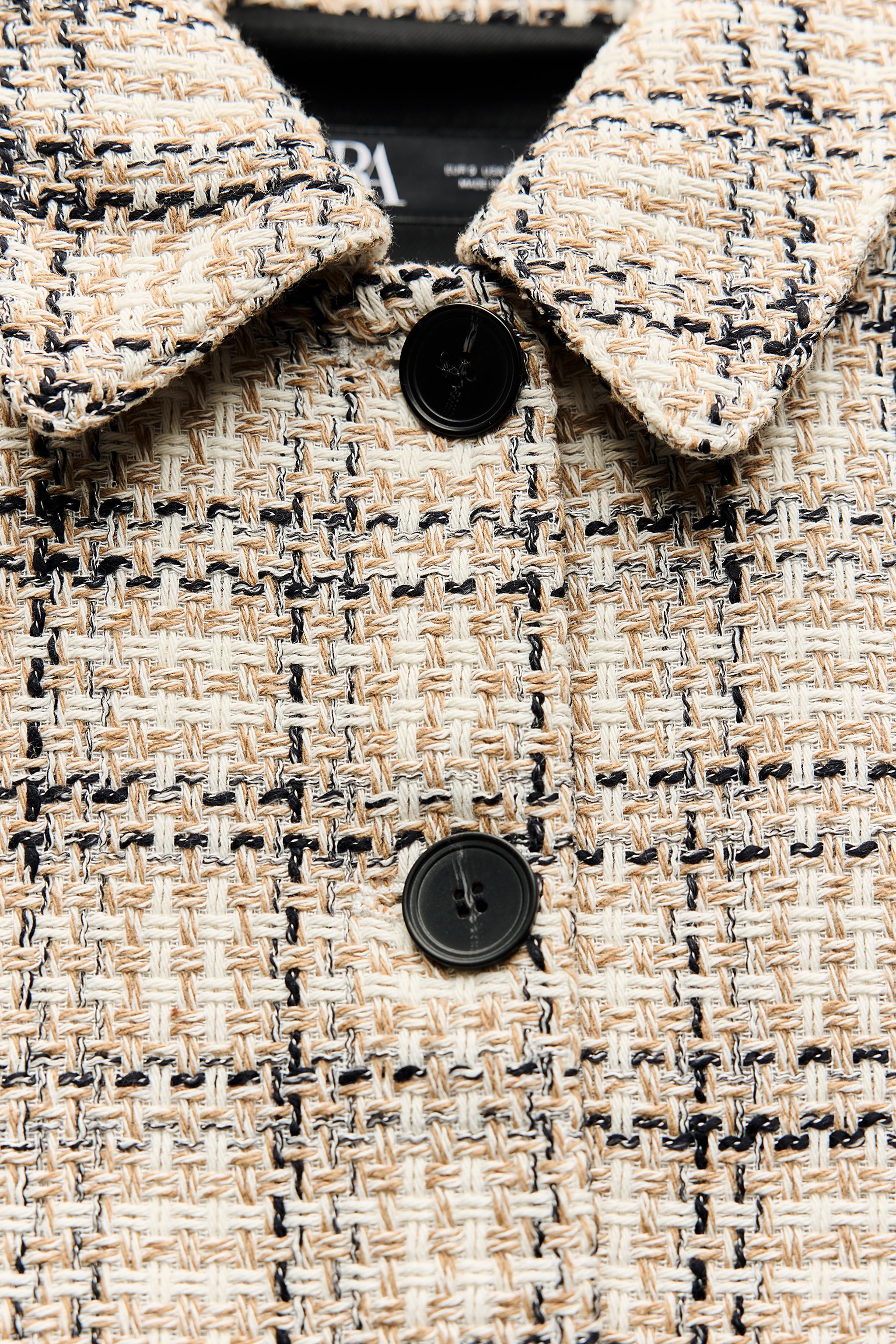 SHORT TEXTURED JACKET Product Image