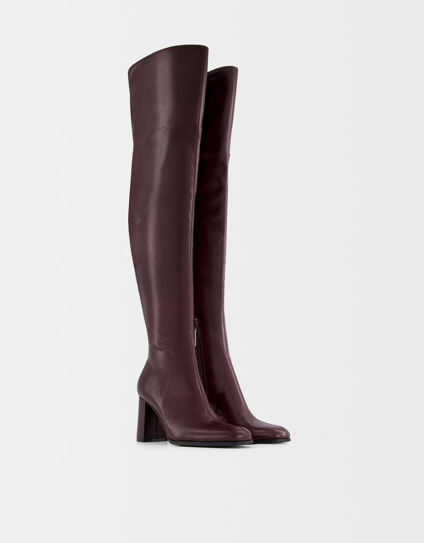 high-heel over-the-knee boots product image