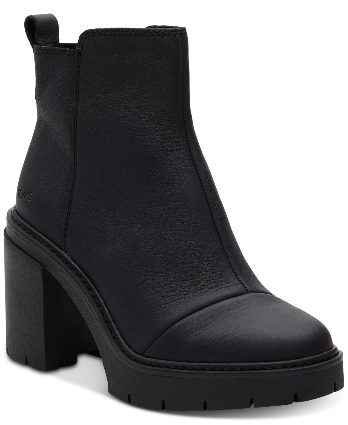 TOMS Rya Leather Bootie Product Image