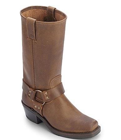 Frye Harness 12R Leather Moto Boots Product Image