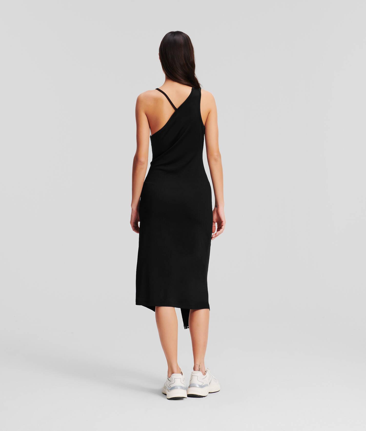 KARL LOGO ASYMMETRIC DRESS Product Image