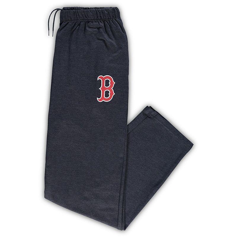 Mens Heathered Boston Red Sox Big & Tall Pajama Pants Blue Product Image