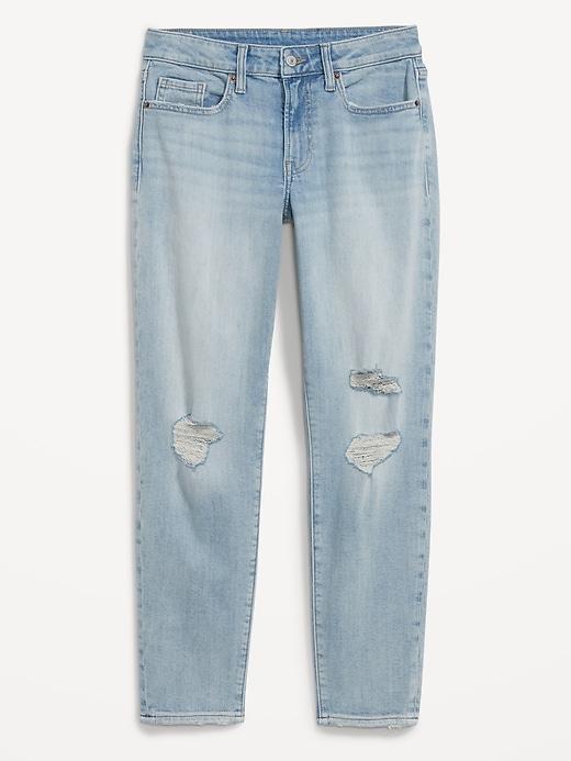 Mid-Rise OG Straight Ankle Jeans Product Image