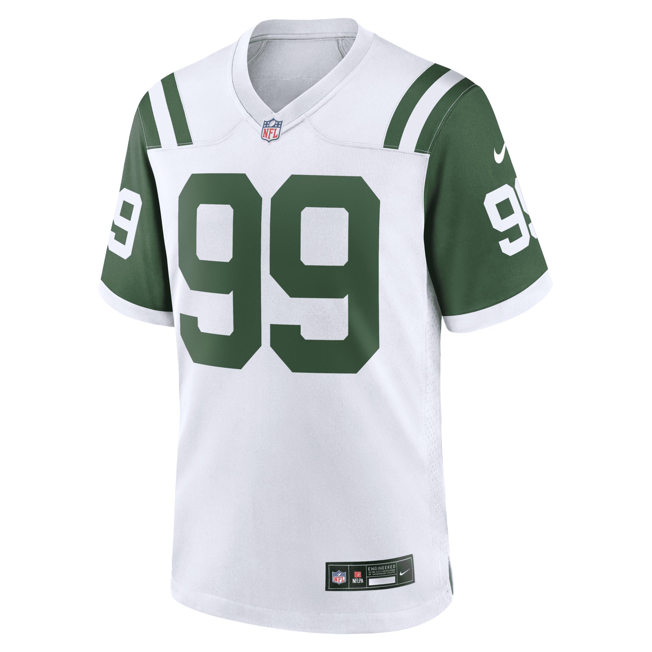 Nike Mens NFL New York Jets (Will McDonald IV) Game Football Jersey Product Image