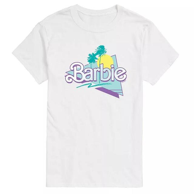 Big & Tall Barbie 90s Barbie Logo Graphic Tee, Mens Product Image