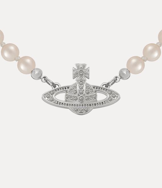 Mini Bas Relief Pearl Choker Product Image