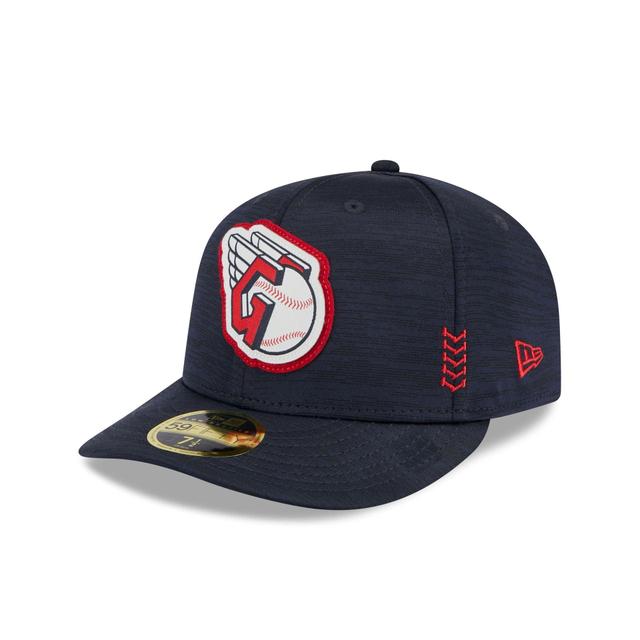 Cleveland Guardians 2024 Clubhouse Low Profile 59FIFTY Fitted Hat Male Product Image