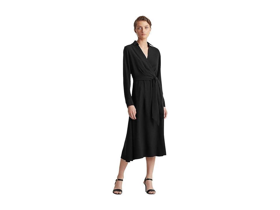 Lauren Ralph Lauren Long Sleeve Day Dress Women's Clothing Product Image