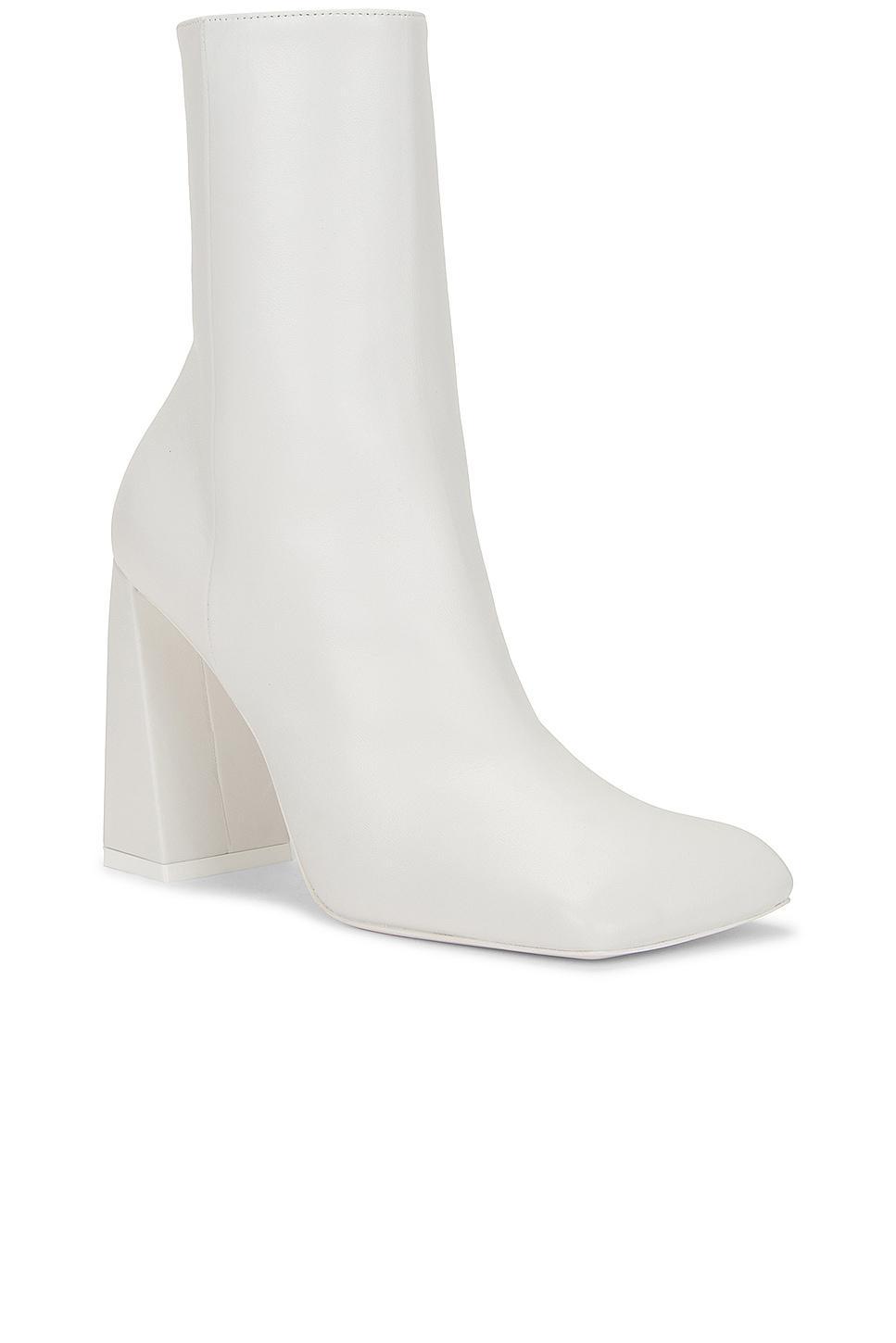 AMINA MUADDI Marine Bootie in White - White. Size 41 (also in 36, 37.5). Product Image