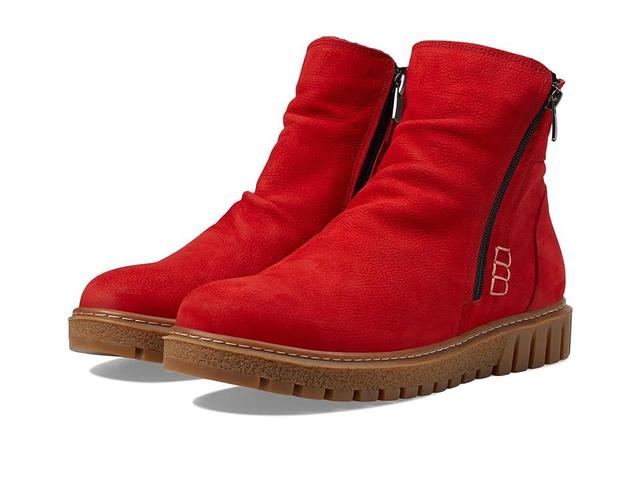 Spring Step Addlyn (Red Nubuck) Women's Shoes Product Image