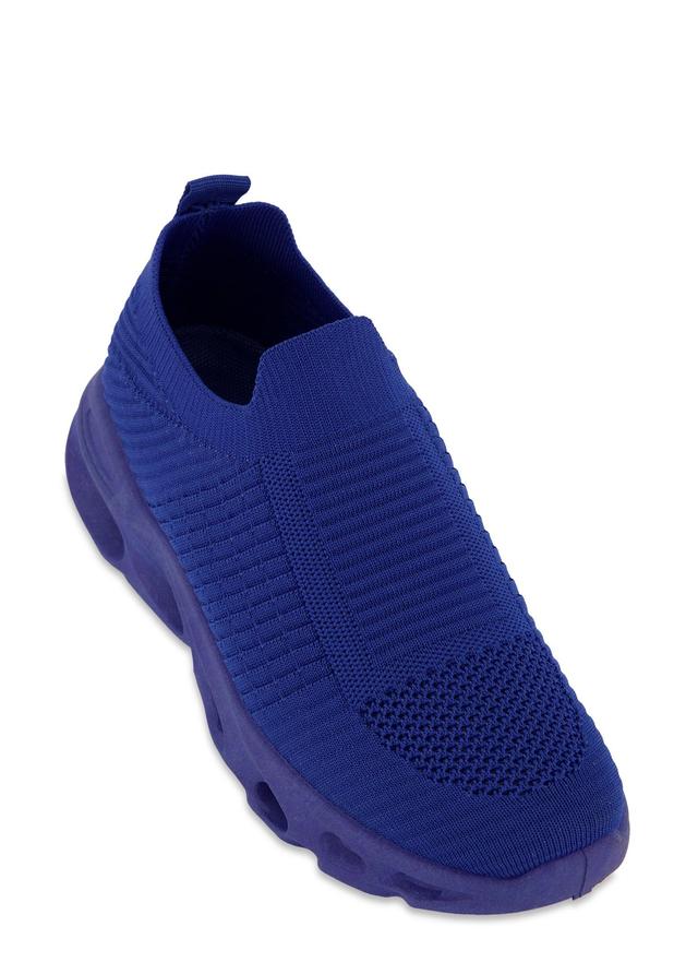 Womens Cut Out Sole Slip On Sneakers Product Image