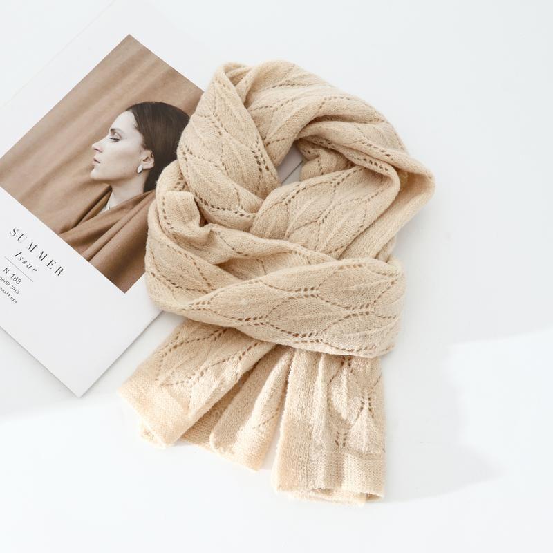 Plain Knit Scarf Product Image