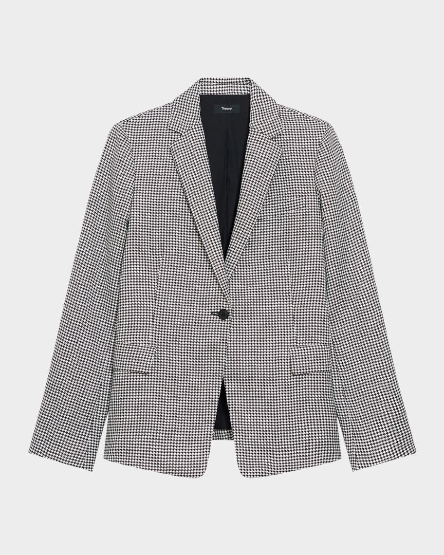 Houndstooth Slim-Fit Blazer Product Image