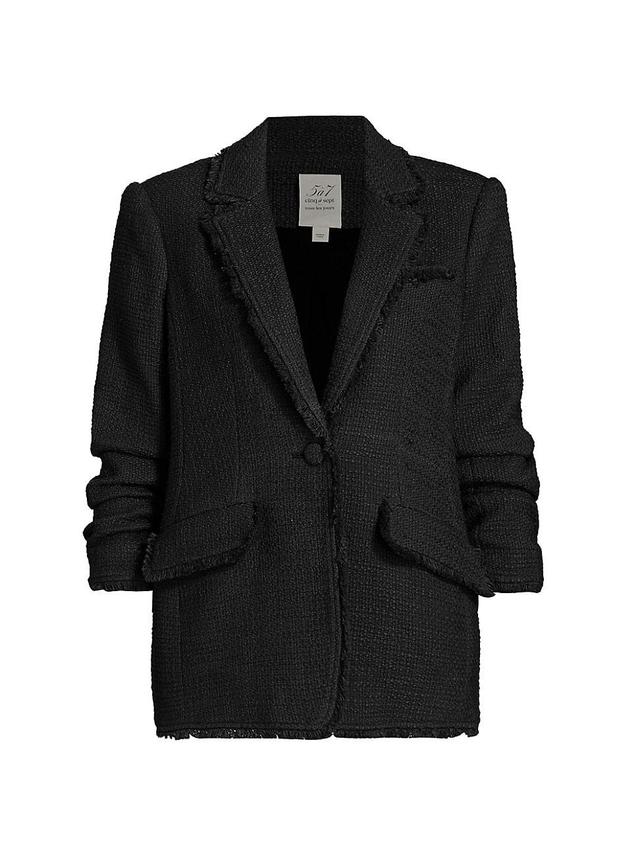 Womens Khloe Boucle Blazer Product Image