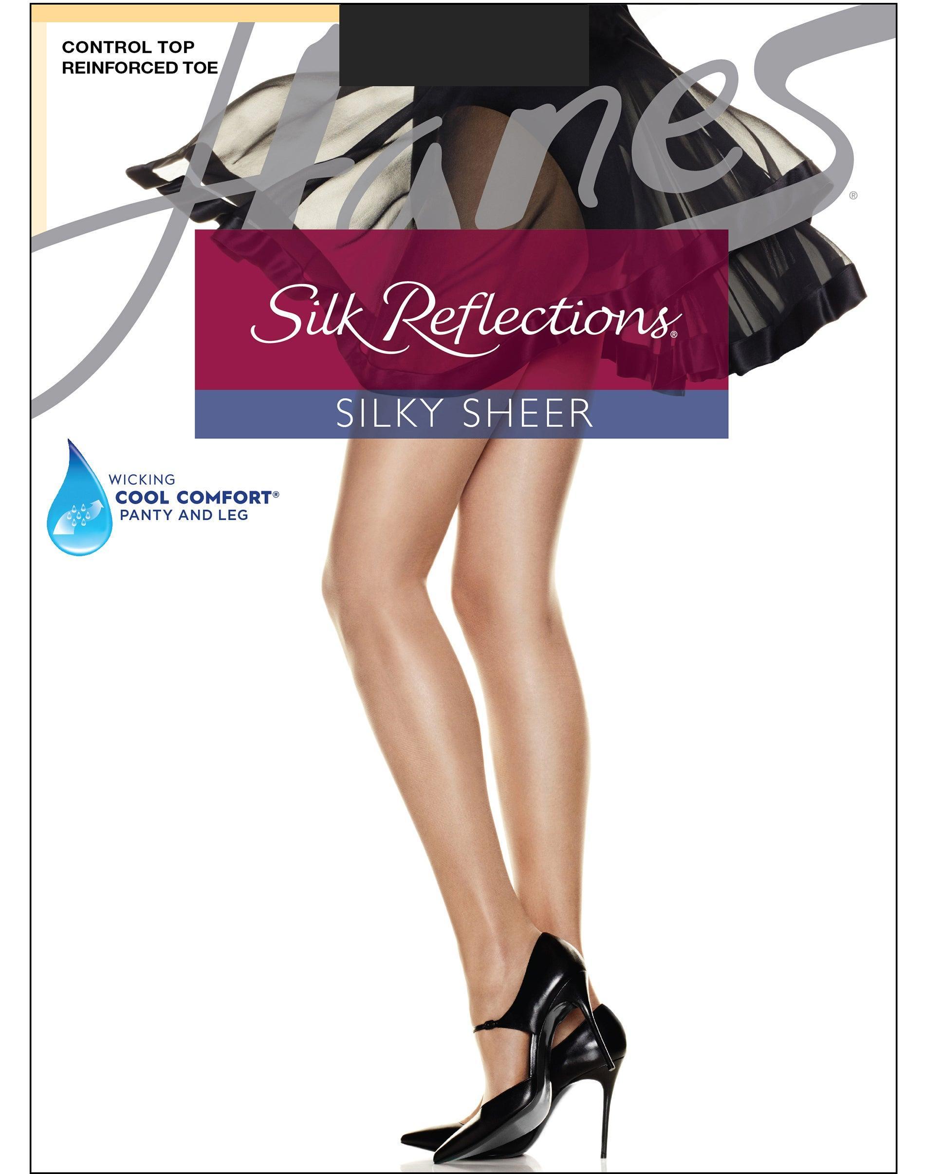 Hanes Silk Reflections Control Top Reinforced Product Image