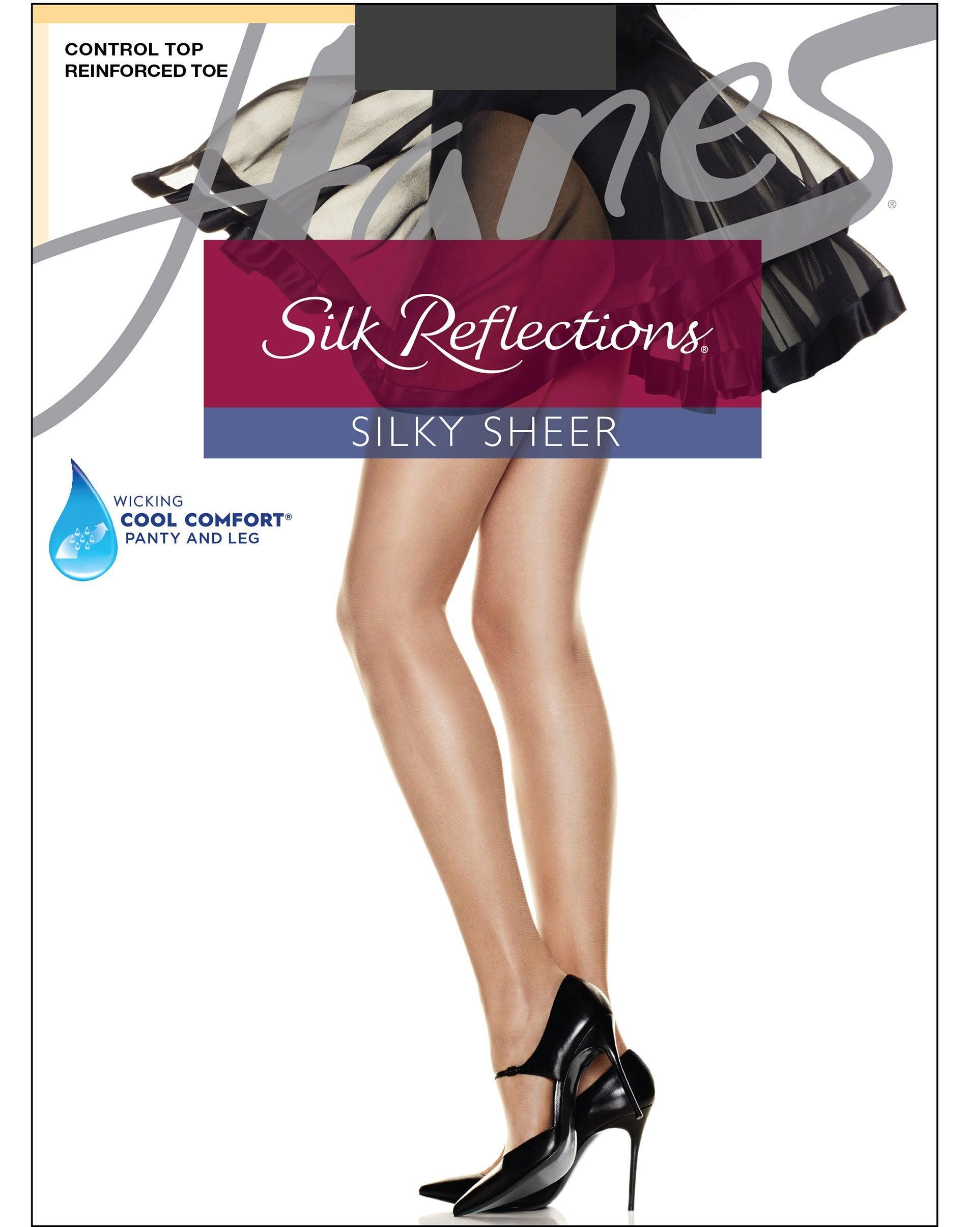 Hanes Silk Reflections Control Top Reinforced Product Image