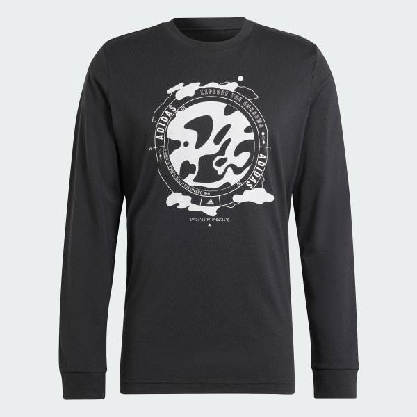 City Escape Town Camo Long Sleeve Graphic Tee Product Image