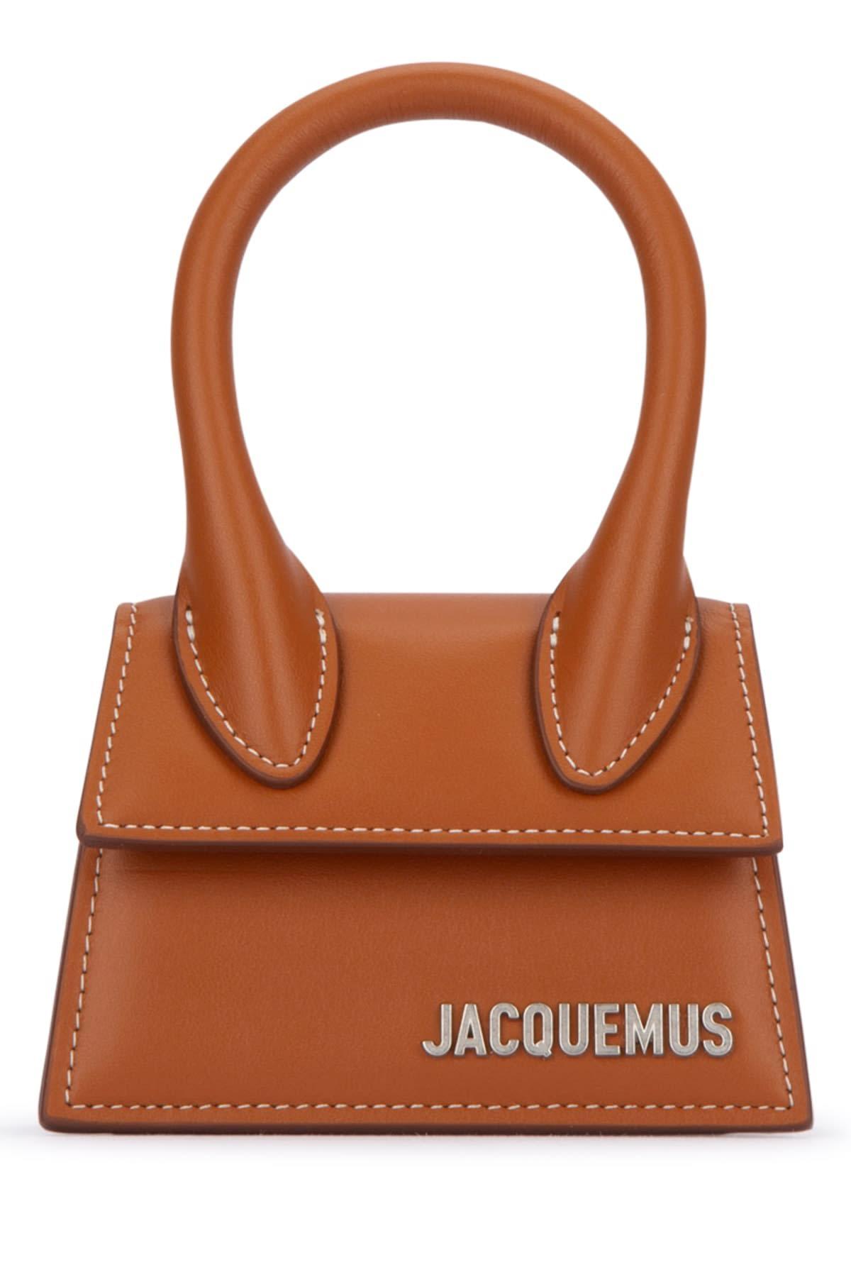 JACQUEMUS Le Chiquito Homme Top Handle Bag In Lightbrown2 Product Image