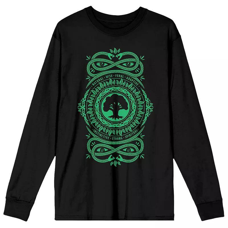 Mens Magic The Gathering Green Logo Tee Product Image