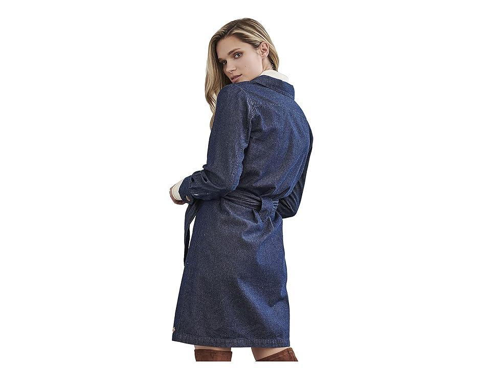 Hatley Denim Shirtdress - Dark Wash (Blue) Women's Clothing Product Image