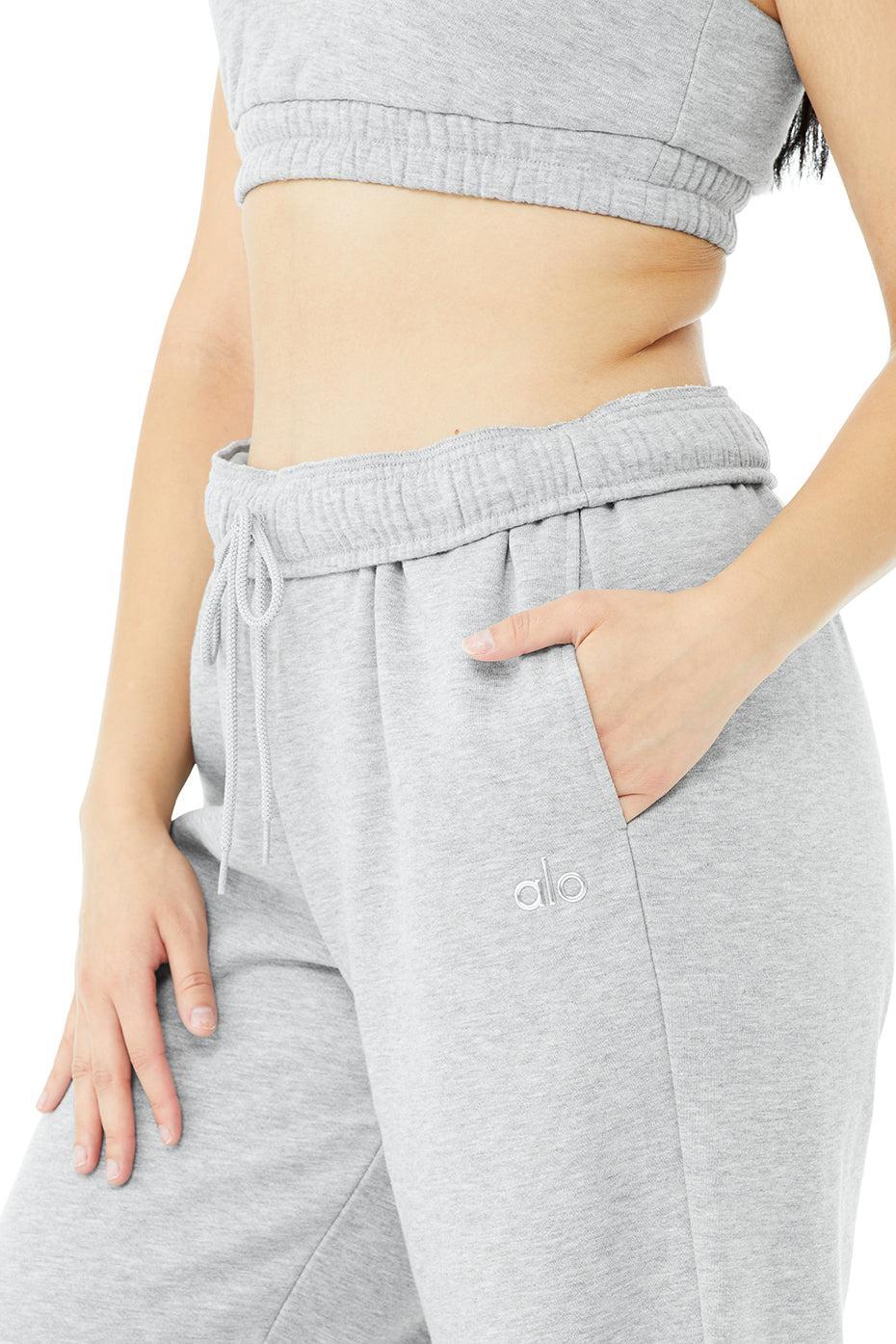 Accolade Straight Leg Sweatpant - Athletic Heather Grey Female Product Image