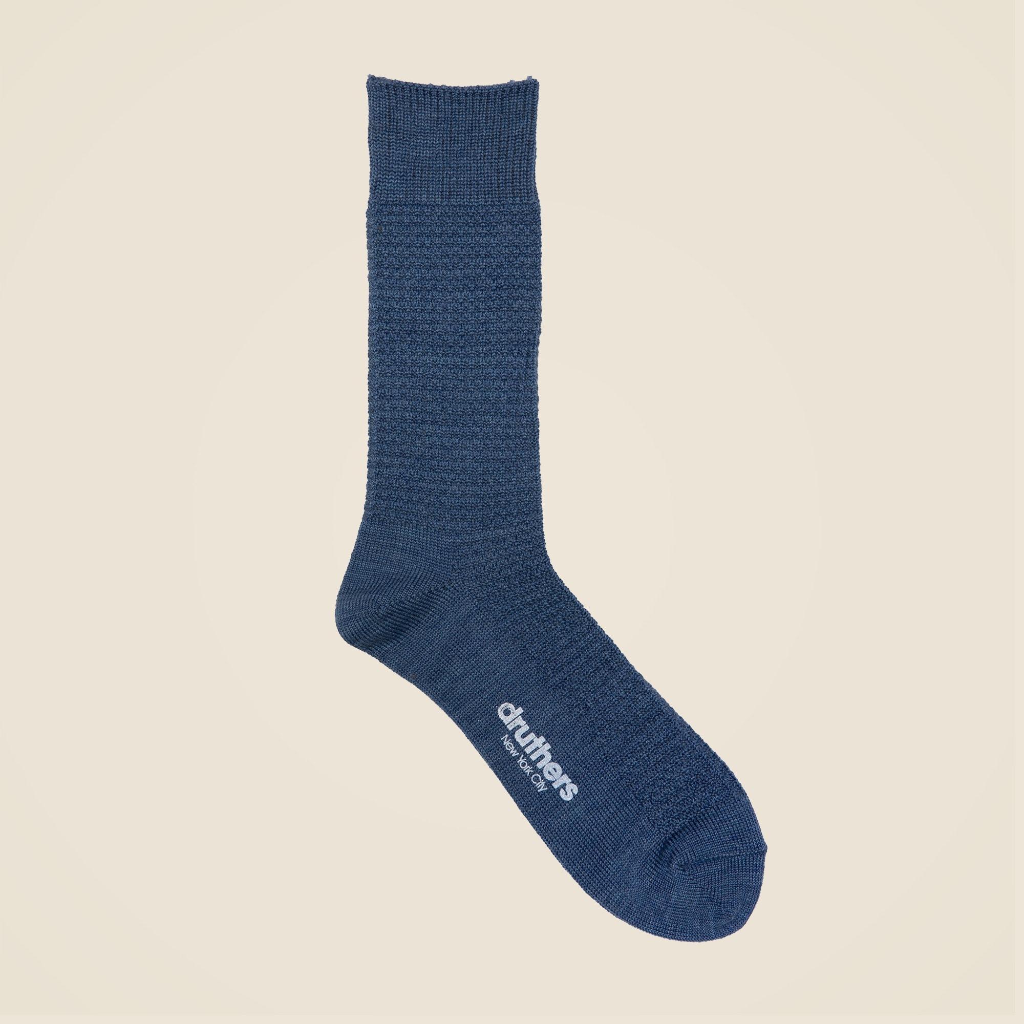 Druthers™ merino wool waffle socks Product Image