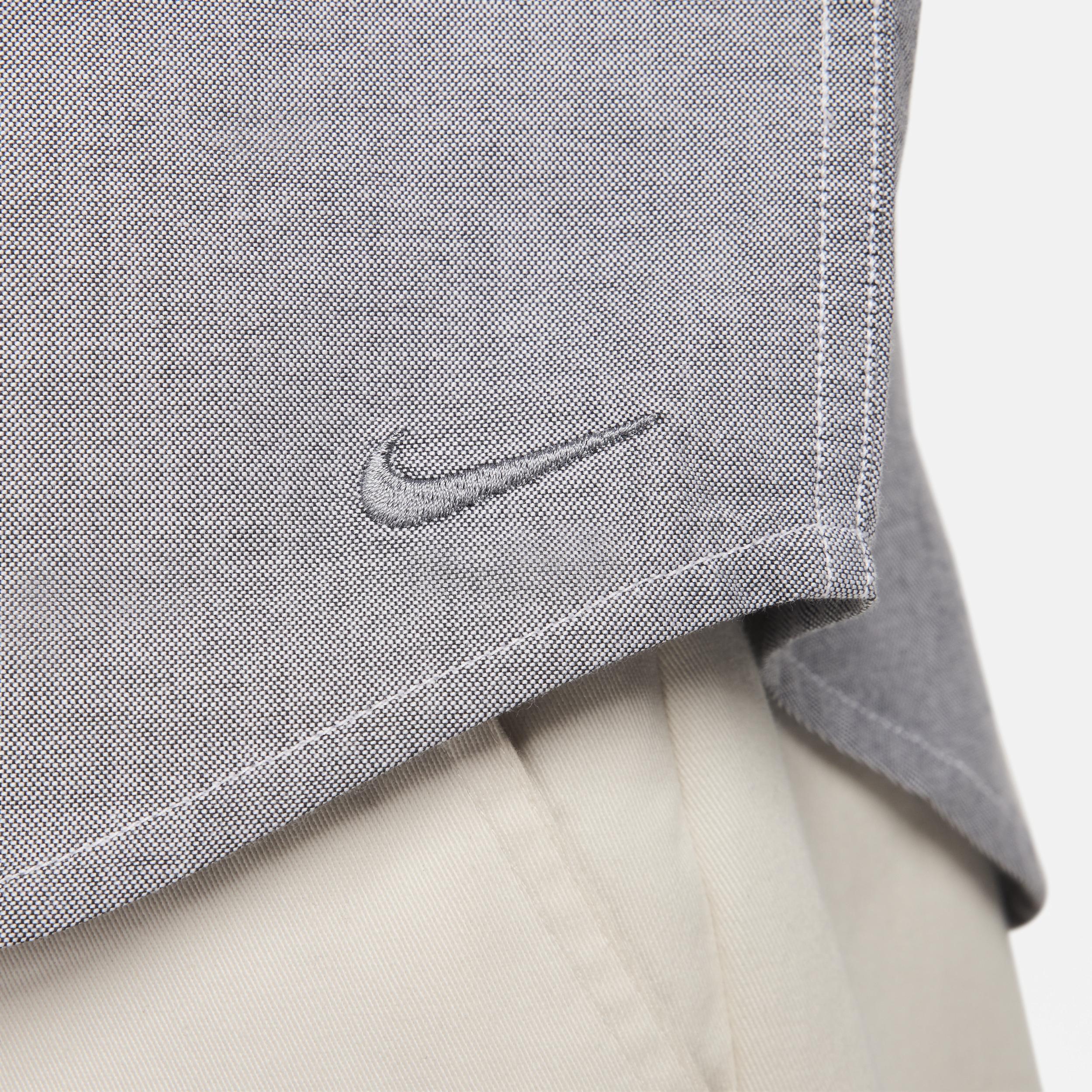 Nike Life Men's Long-Sleeve Oxford Button-Down Shirt Product Image