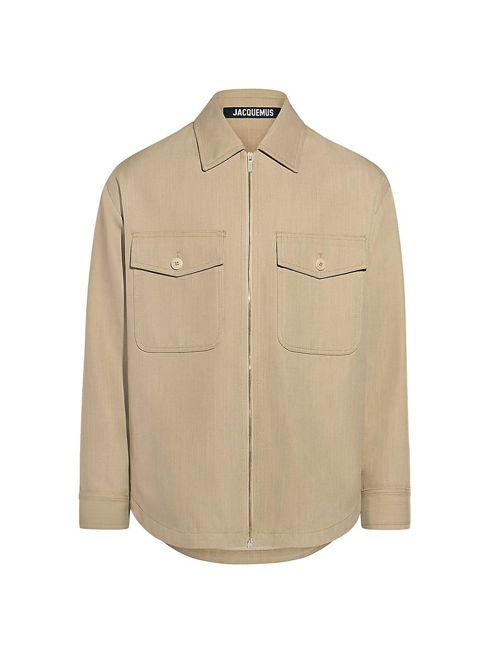 Mens Mountain Wool-Blend Shirt Jacket Product Image