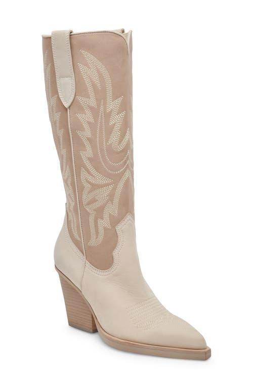 Dolce Vita Blanch Knee High Western Boot Product Image