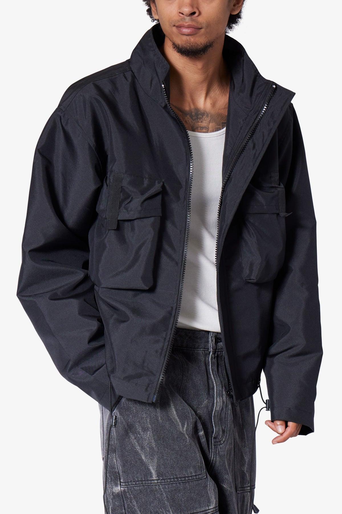 Yezzir Utility Jacket - Black Product Image