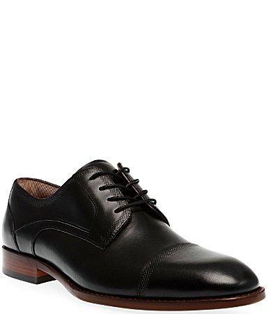 Steve Madden Mens Gerell Leather Cap Toe Dress Oxfords Product Image