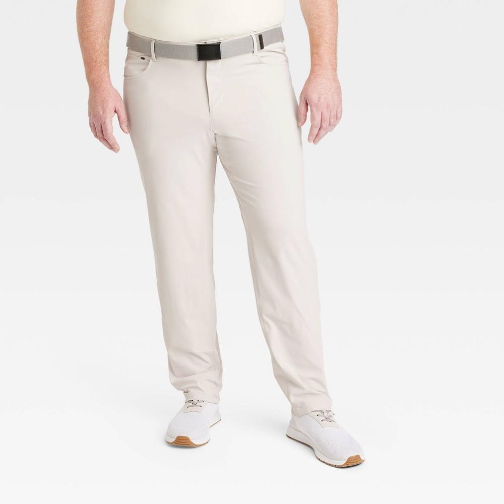 Mens Big & Tall Golf Pants - All In Motion Stone 38x34 Product Image