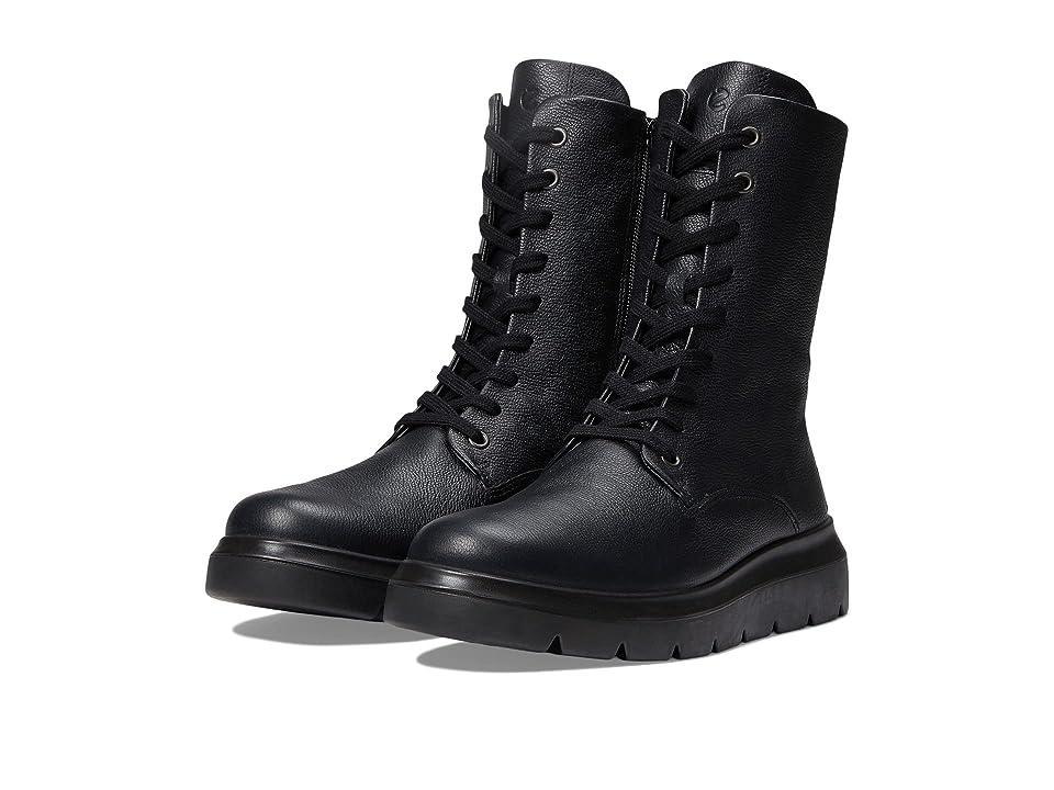 ECCO Nouvelle Hydromax Water-Resistant Tall Lace Boot Women's Shoes Product Image