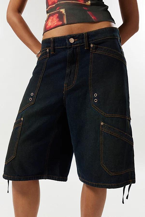 BDG Dani Denim Cargo Short Womens at Urban Outfitters product image