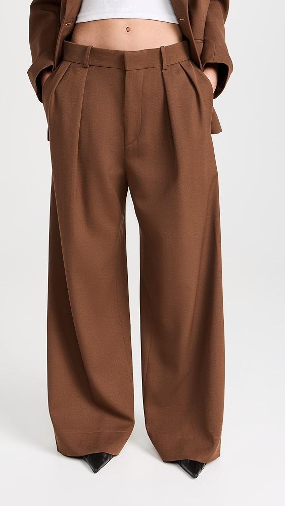 WARDROBE.NYC Low Rise Trouser | Shopbop Product Image