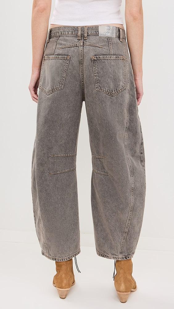 Free People Good Luck Barrel Jeans | Shopbop Product Image