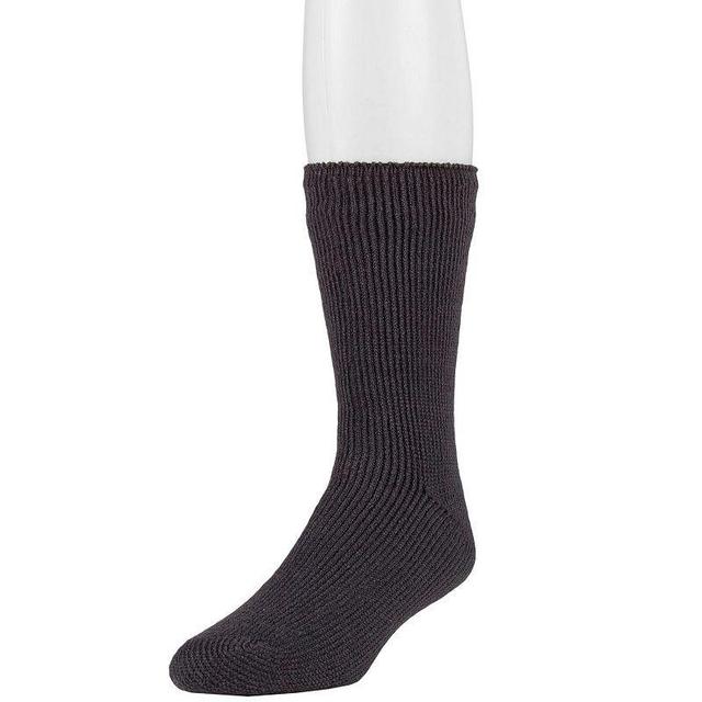 Mens Heat Holders Thermal Performance Crew Socks Grey Product Image