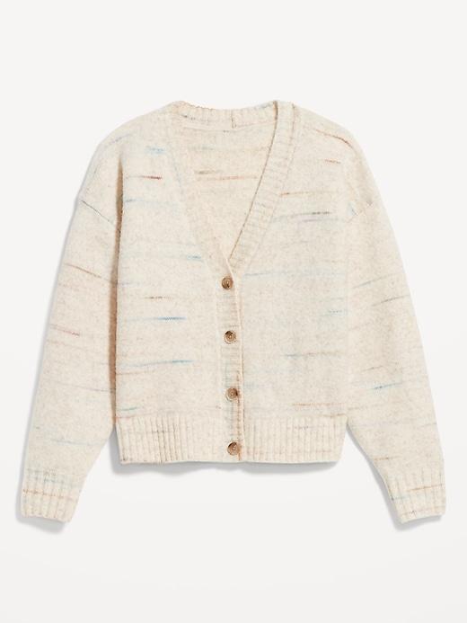 Slouchy Button-Down Cardigan Product Image