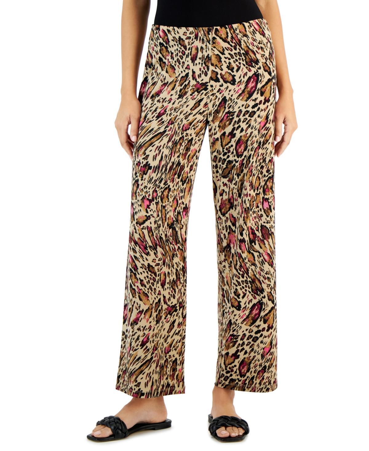 Jm Collection Womens Printed Knit Pull-On Pants, Created for Macys product image