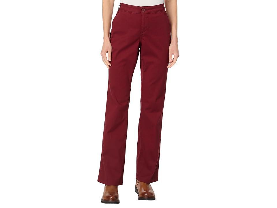 NYDJ Barbara Bootcut Trouser (Wild Currant) Women's Dress Pants Product Image