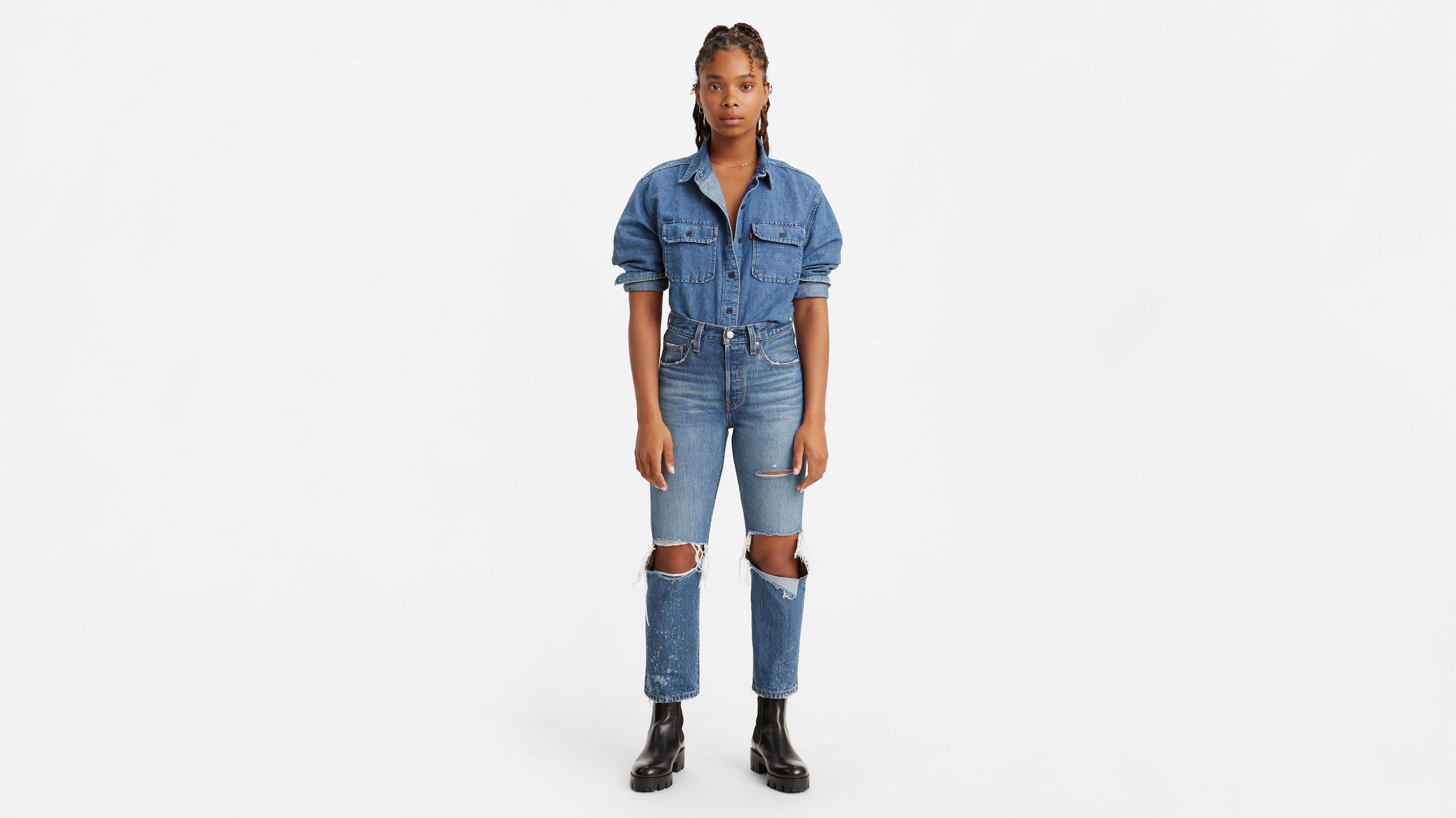 Levi's Original Cropped Women's Jeans Product Image