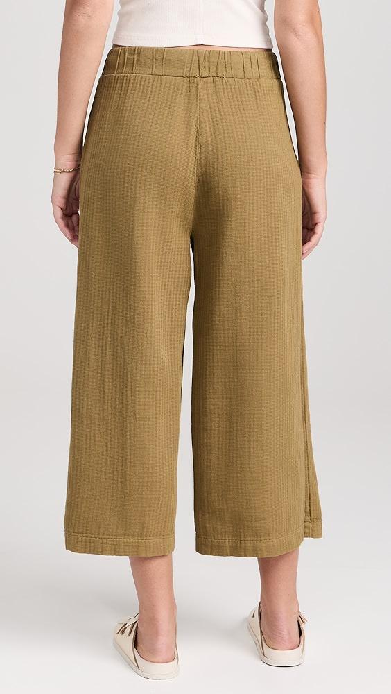 SUNDRY Wide Leg Cropped Pants | Shopbop product image