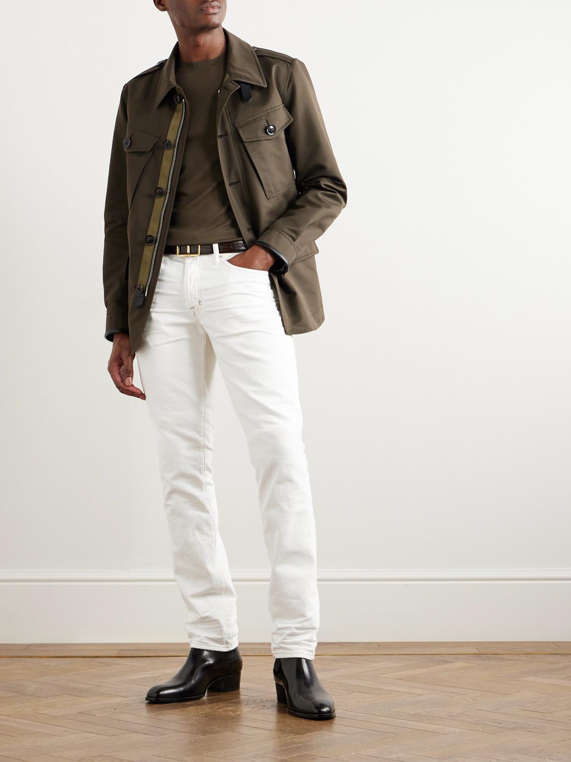 TOM FORD Slim-fit Jeans In White Product Image