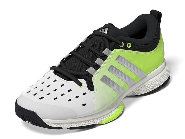 adidas Pickleball Silver Metallic/Black) Men's Tennis Shoes Product Image