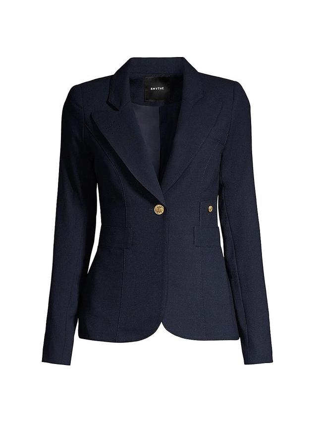 Womens Duchess Single-Breasted Wool Blazer Product Image